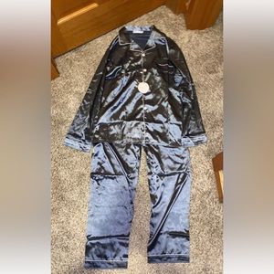 Silk pajama set girls-could Also Fit Size S Women
